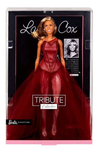 Barbie Mattel Tribute Collection Laverne Cox Signature