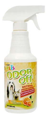 Repelente De Olores Para Perros O Gatos Odor Off 500ml