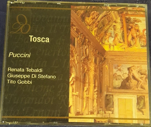 Puccini - Tosca - Gavazzeni  Caja 2 Cds Impecables 