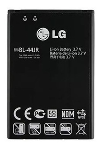 Batería LG L35 L40 Bl44jr P940 D160 D150 Prada Tienda Chacao
