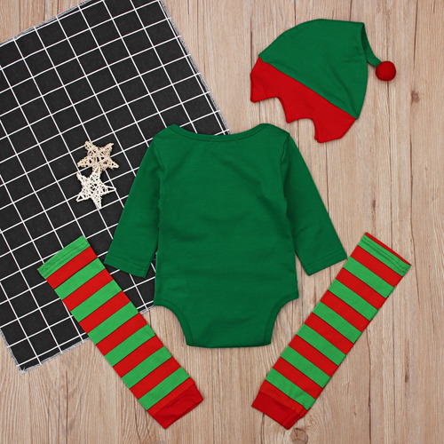 Juego De Ropa De Disfraz De Cosplay De Navidad De 3 Piezas