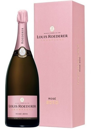 Imagen 1 de 7 de Louis Roederer Champagne Rosé 750ml C/estuche Reims Francia