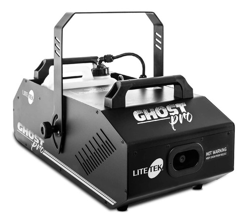 Máquina de humo Lite Tek Ghost Pro color negro 220V