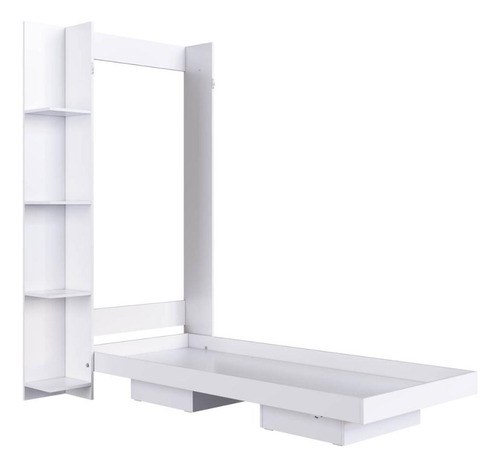 Cama Articulada Solteiro Vertical Com Cv1085 Branco
