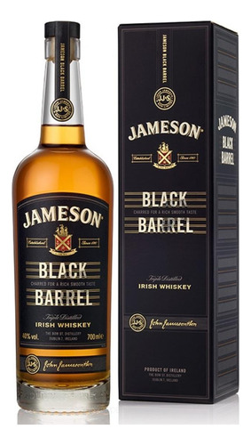 Whisky Jameson Black Barrel 750ml Triple Destilado Whiskey