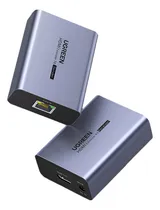 Comprar Units_per_packadaptador Hdmi \u002F Rj45 De 2 Rj45 \u002F Hdmi Hembras A 2 Rj45 \u002F Hdmi Hembras Ugreen Cm455 20519us Gris - Pack De 2 Unidades