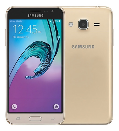 Samsung Galaxy J3 (2016) Dual SIM 8 GB dourado 1.5 GB RAM - Bom (Recondicionado)