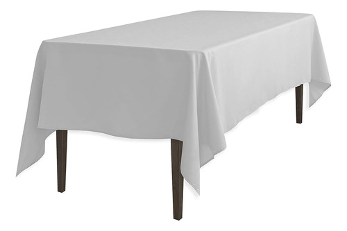 Linentablecloth 60 X 102 Pulgadas Rectangular Poliéster Mant