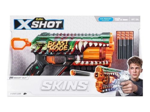 Pistola X-shot Skins Griefer Lanza Dardos New Ar1 7326 Ellob