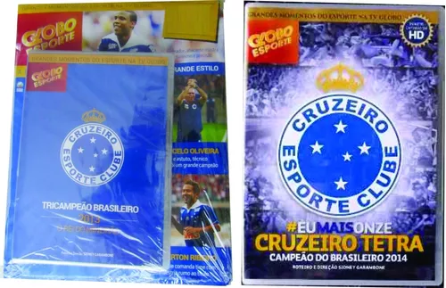 Dvd Cruzeiro Tetra-campeão Brasileiro (dvd Da Globo Original