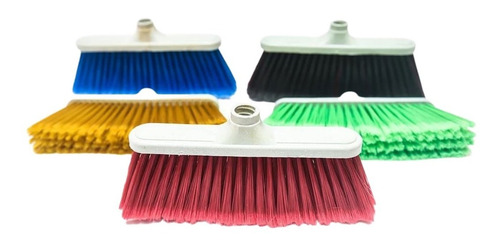 9 Escoba Tipo Cepillo Suave (varios Colores, Repuestos)