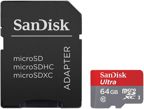 Tarjeta De Memoria Sandisk Sdsqunc-064g-gn6ma Ultra 64gb