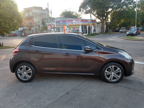 Peugeot 208 1.6 Feline Pack Cuir 2014 Muy Bueno T/auto Fcio