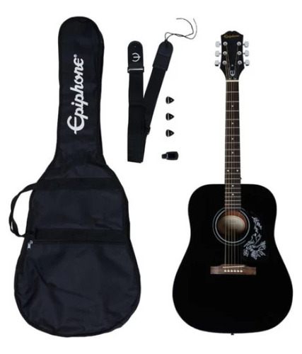 EpiPhone Ppag-eastarebch1 | Guitarra Acústica Player Pack Eb