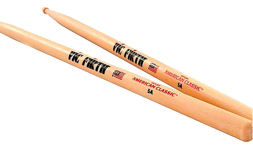 Baquetas Vic  Firth Con Punta De Madera 5a