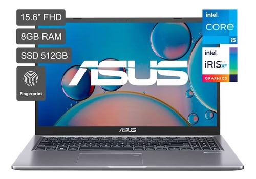 Laptop Asus 15.6 X515ea Ci5-1135g7 8gb Sd512gb Usb-c Español