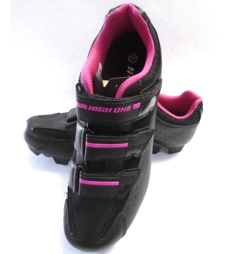 Sapatilha Feminina High One Mtb  Preta/rosa  Nº 35br.