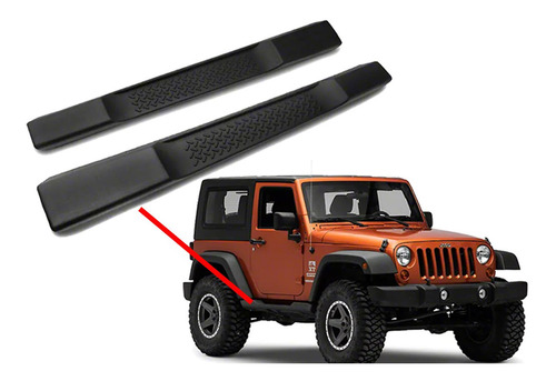 Pisadera Estribos Jeep Wrangler (jk) 2 Puertas 2007-2018