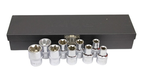 Juego Dados Hembra Torx 1/2 9pcs Yt-0521 - Yato Polonia