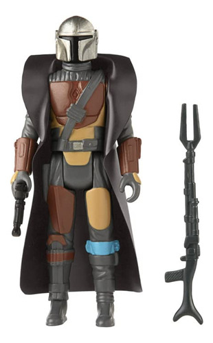 Star Wars Retro Collection The Mandalorian Toy Figura De Ac.