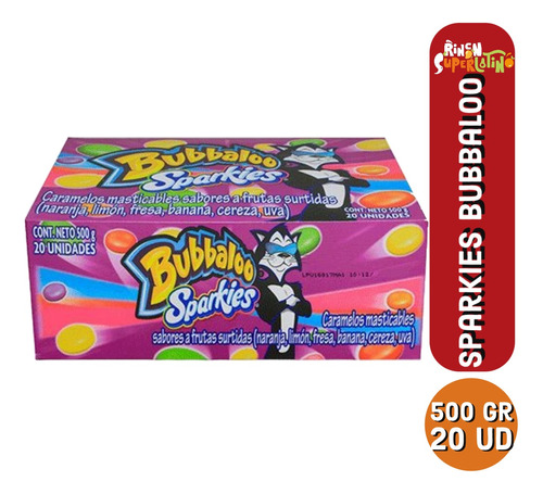 Sparkies Bubaloo Caramelos