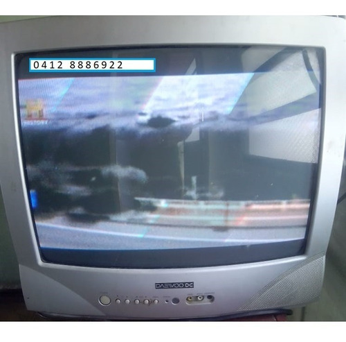 Imagen 2 de 2 de Televisor Crt Daewoo 21 Pulgadas