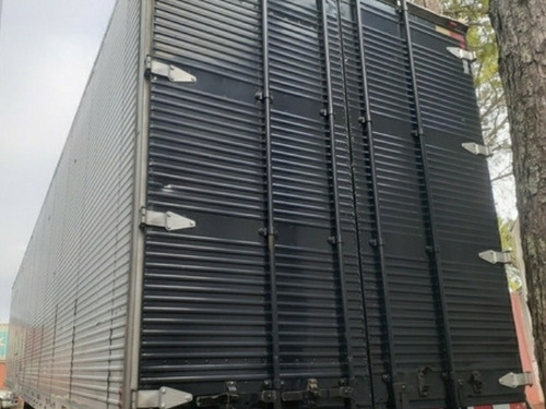 Imagem 2 de 12 de Carreta Bau Randon 30 Pallets 3 Eixos Chapa De Ferro 2000