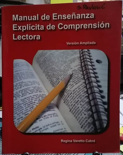 Manual De Enseñanza Explícita De Comprensión Lectora/varetto
