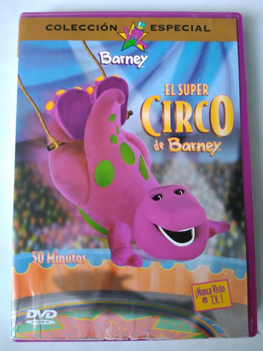 Barney  El Super Circo De Barney Dvd Usado