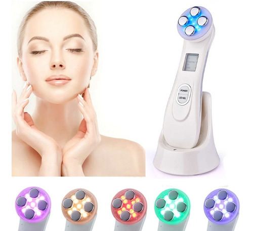 Electroporación Radiofrecuencia Facial Mesoterapia Led+base