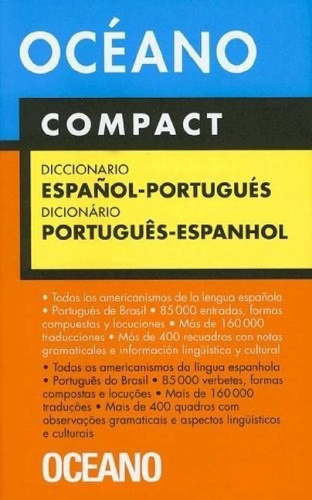 Libro - Diccionario Oceanopact (español / Portugues) (portu