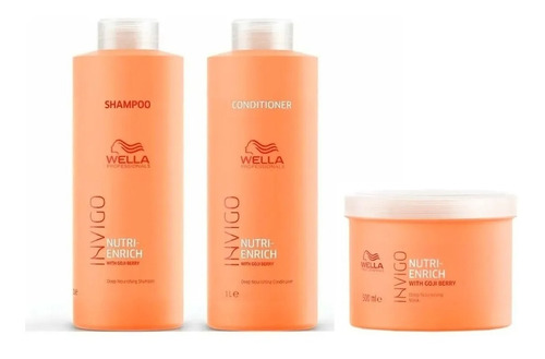 Shampoo+acondi+mascarilla Wella