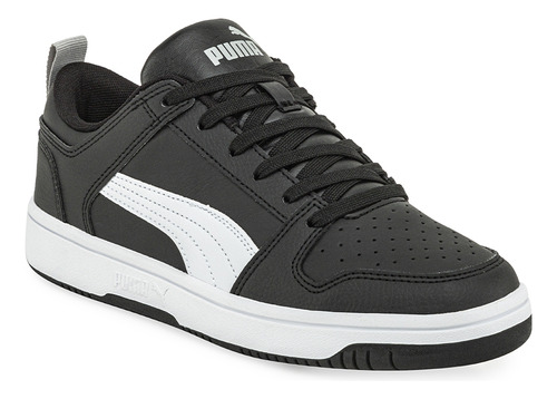 Zapatillas Puma Rebound Lay-up Lo Niño Negra Solo Deportes