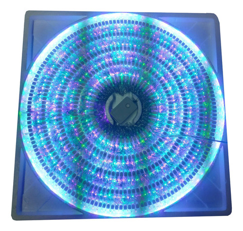 Luces Navideñas Led Verde Morado 500 Leds 27m Se500