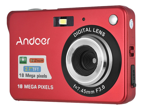 Videocámara Andoer 18m 720p Hd Cámara Digital Videocámara 2p