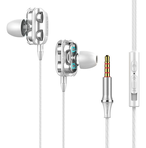 Nuevos Auriculares Quad-core Power Bass Con Calidad De Sonid