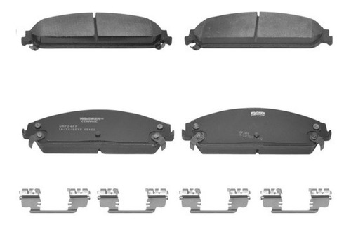 Balatas Ceramicas Del Dodge Challenger V8 5.7l 09 Al 11