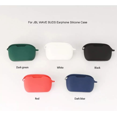 -funda Protectora Para Jbl Wave Buds