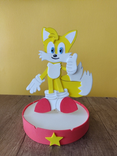 Centros De Mesa De Sonic Y Amigos