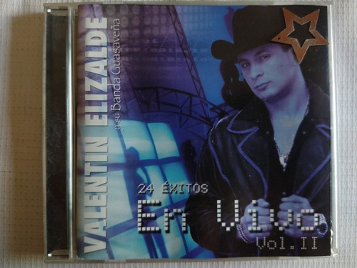 Valentín Elizalde Cd 24 Éxitos En Vivo Y