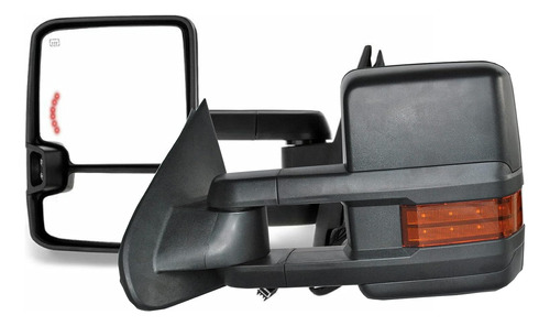 Espejos De Remolque Para Chevy Silverado/gmc Sierra 1500 201