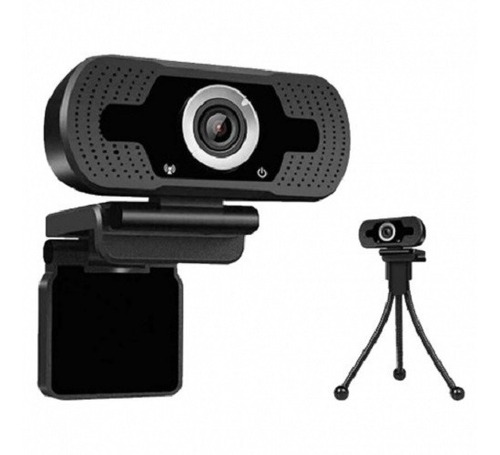 Webcam Loosafe  Full Hd 1080p W/ TriPod Black Ls-f 35