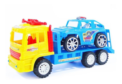 Camion Con Auto Niños Juguetes