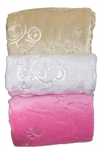 Manta De Piel De Bebe Suave Y Calentita