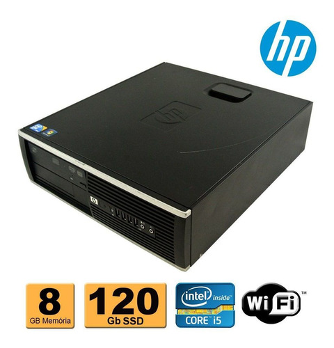 Computador Cpu Desktop Hp 8300 I5 8gb 120 Ssd Recertificado (Recondicionado)