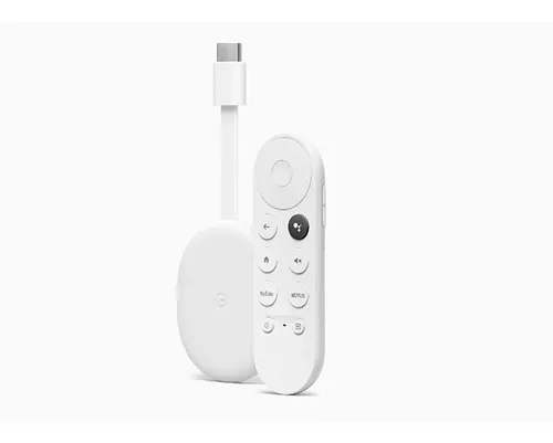Convertidor a Smart TV Google Chromecast 4ta generación 4K UHD 2160P  incluye control remoto