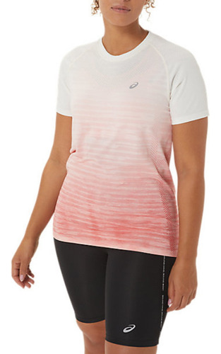 Playera Running Asics Seamless Rosa Mujer 2012c385.100