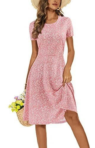 Huot Sundress Floral Verano Vestido 2023 Boda Tlg4y