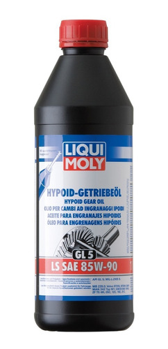 Aceite Para Engranajes Hipoides Liqui Moly 85w90 Ls Gl5 1l