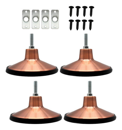 4 Unids/set Niveladores De Patas De Mesa De Billar Pies M